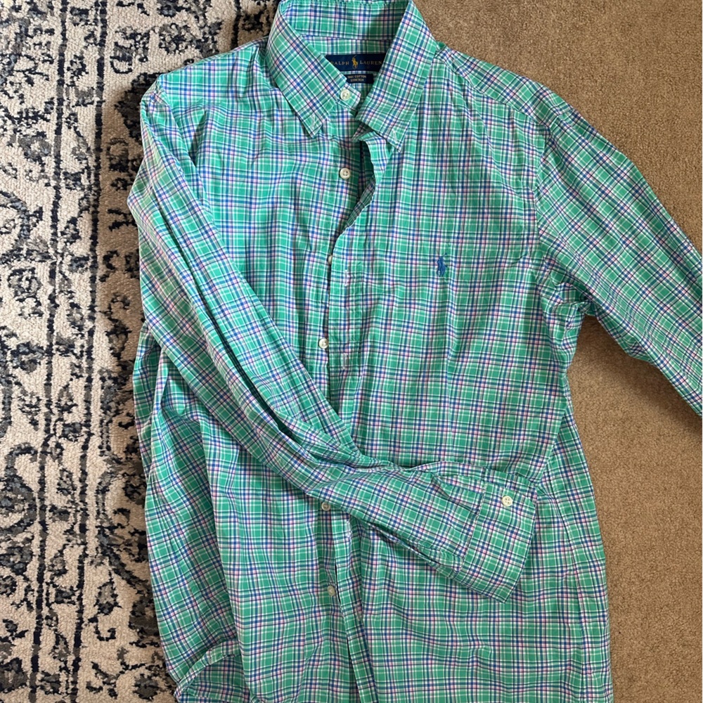 Ralph Lauren button up size Medium